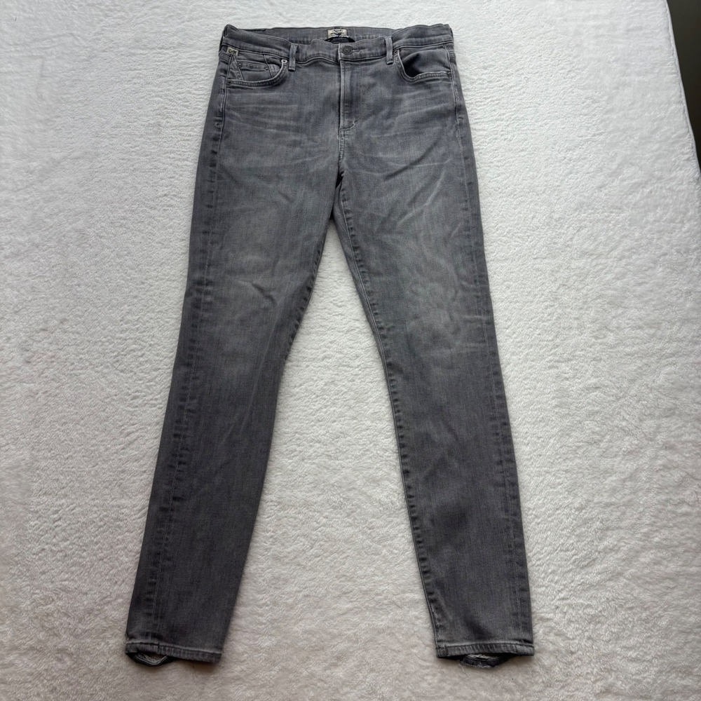 Citizens of Humanity Rocket High Rise Skinny Jeans Grey Size 32 Premium Vintage